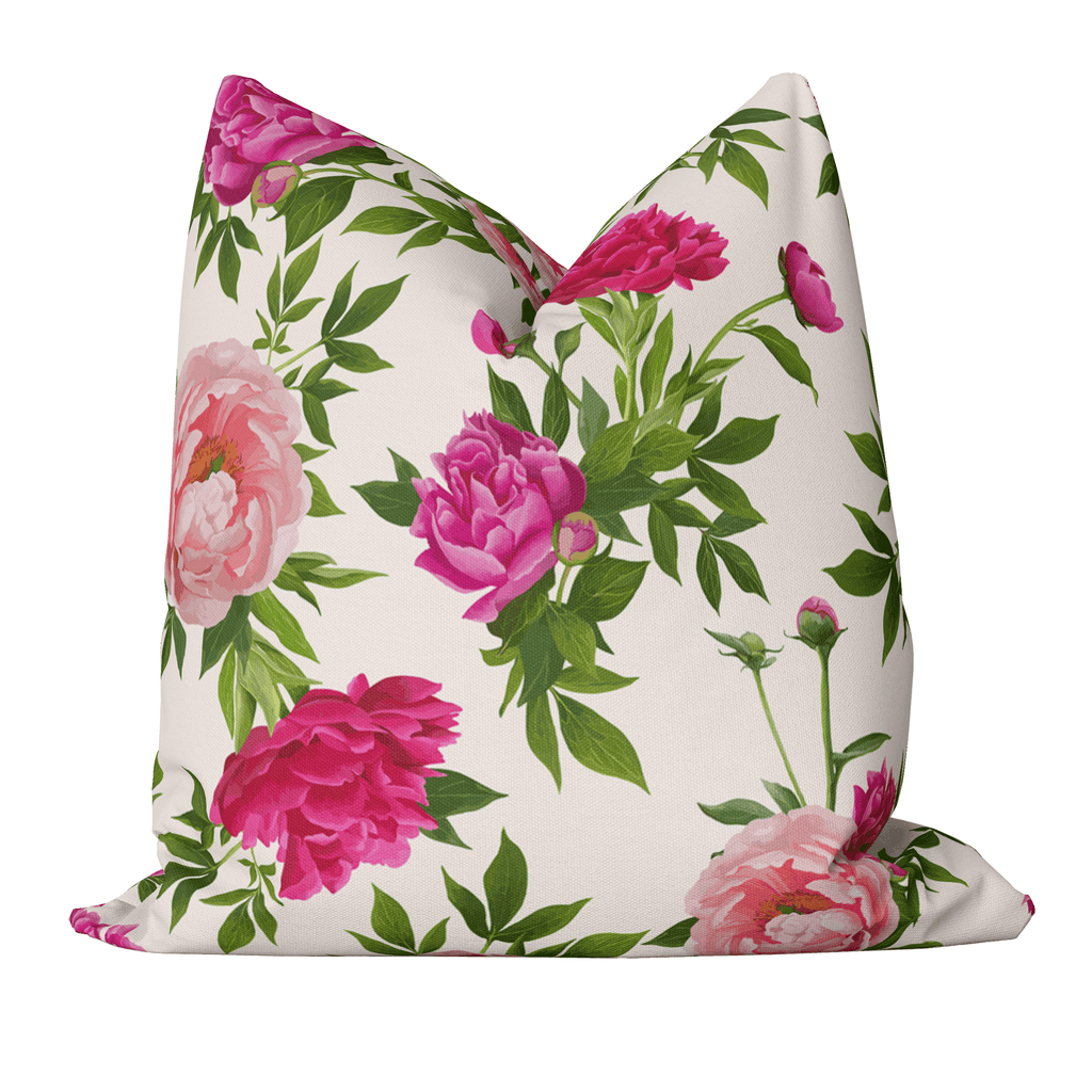 Florence King Bed Pillow Cover Set in Blush