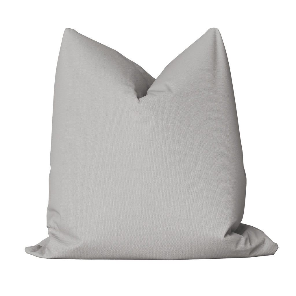 Essential Cotton Pillow Cover in Dove Gray - Melissa Colson