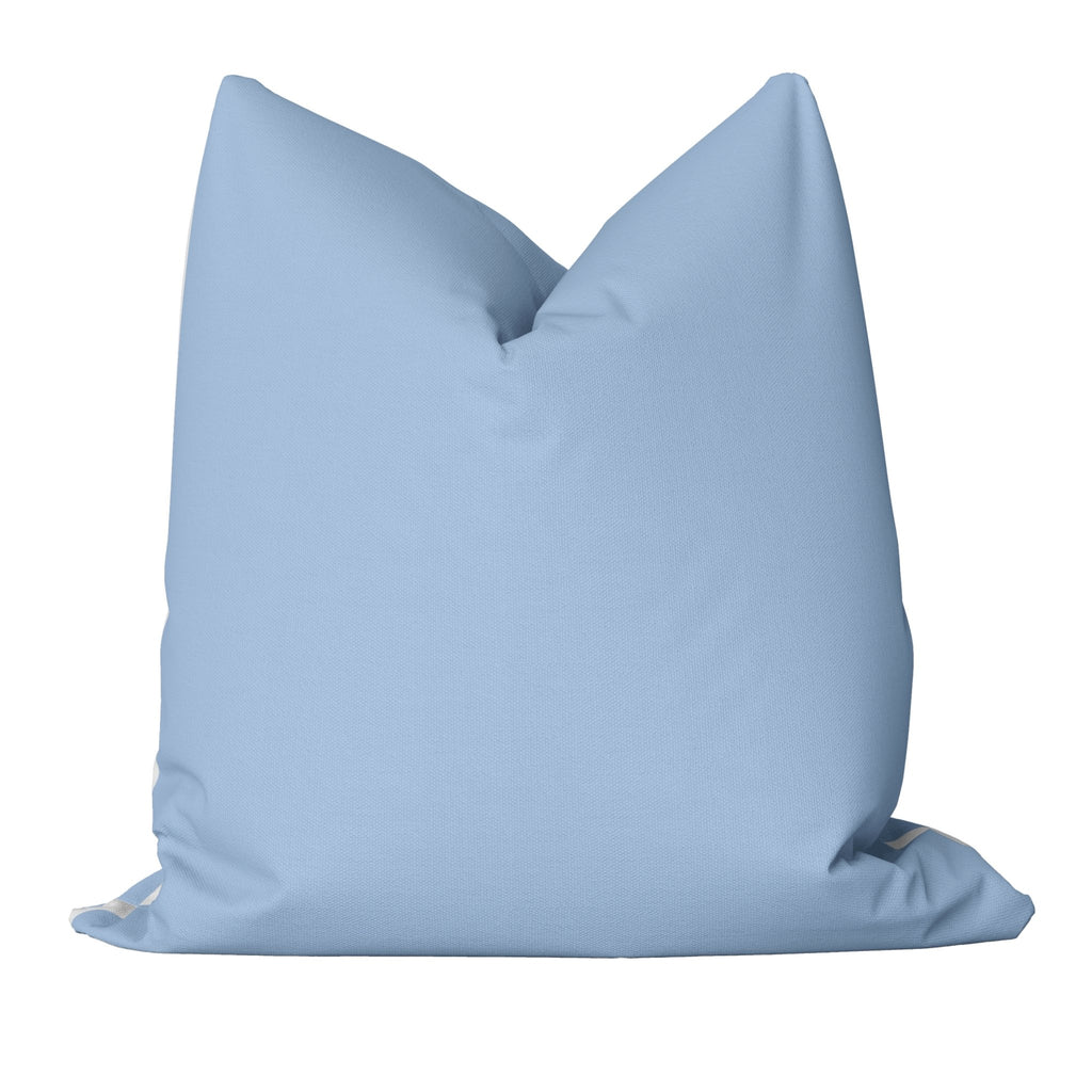 Essential Cotton Pillow Cover in French Blue - Melissa Colson