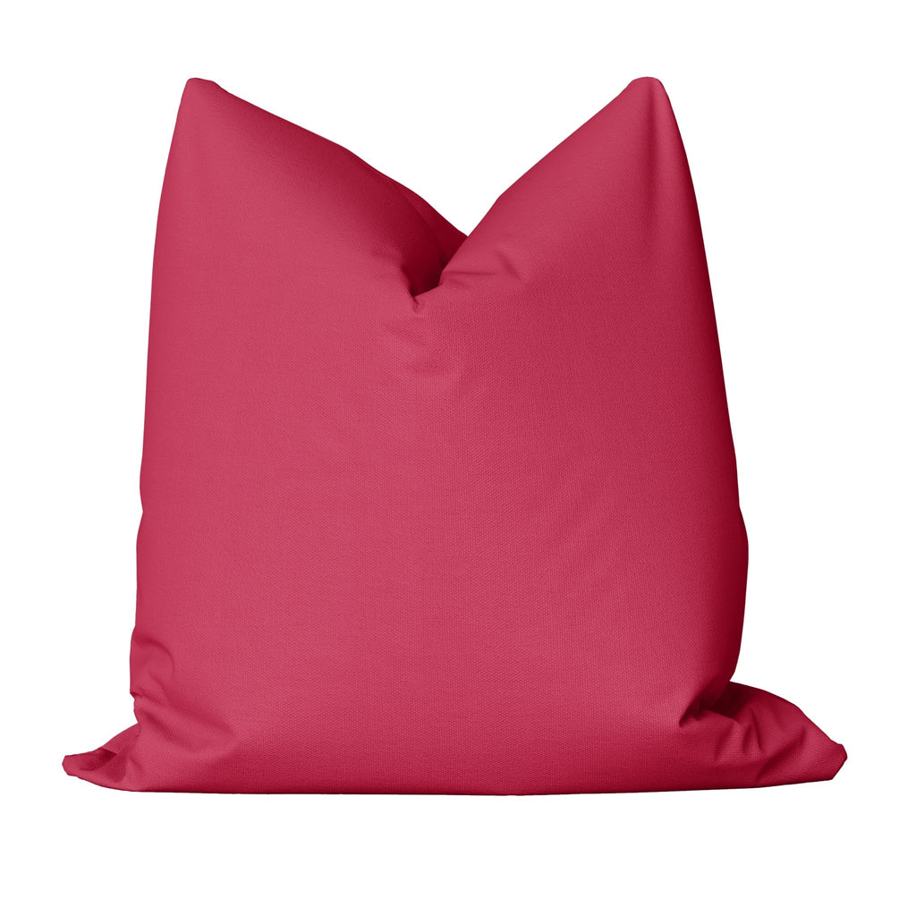 Essential Solid Pillow Cover in Viva Magenta - Melissa Colson