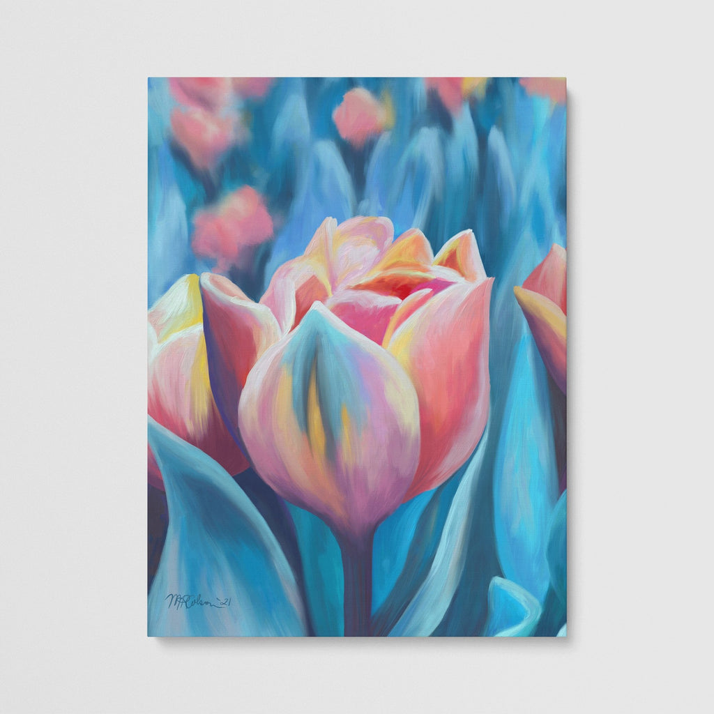 Incalescence Stretched Canvas Art Print - Melissa Colson