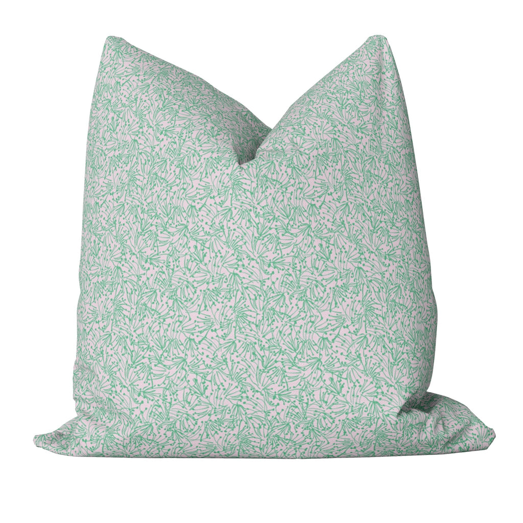 Light as a Feather Pillow Cover in Happy Aqua - Melissa Colson