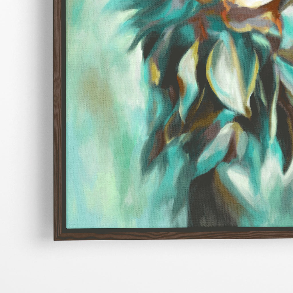 Morning Magnolia I Stretched Canvas Art Print - Melissa Colson