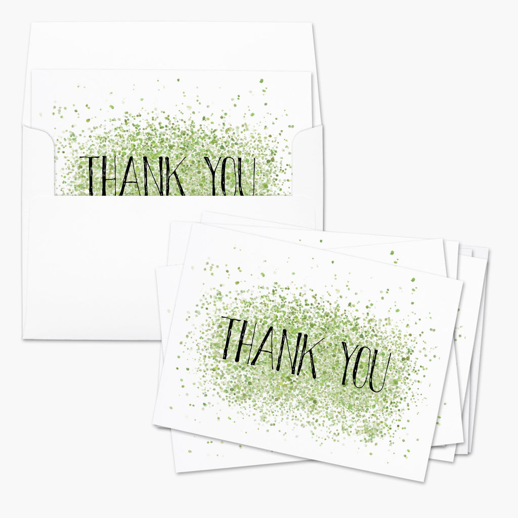Paint Dots Thank You Card - Melissa Colson