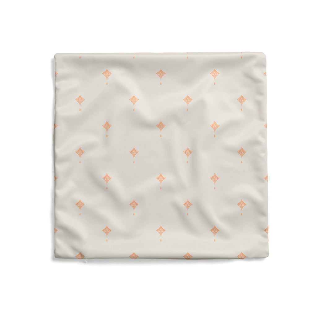 Vera Pillow Cover in Peach Fuzz - Melissa Colson