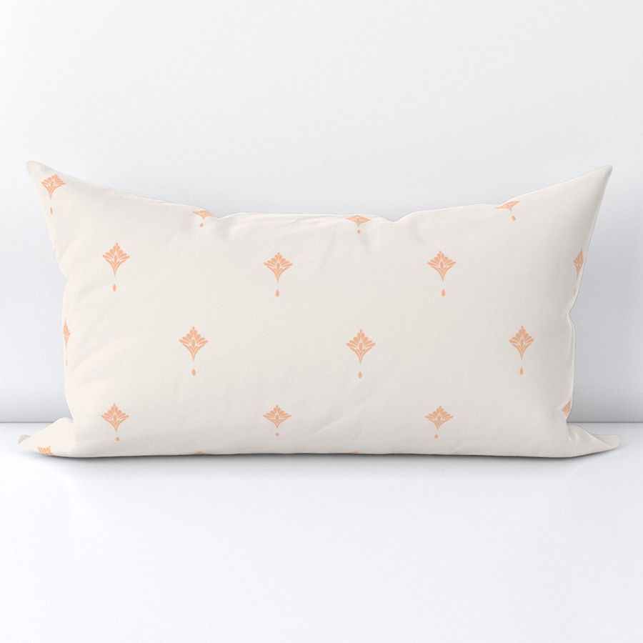 Vera Pillow Cover in Peach Fuzz - Melissa Colson