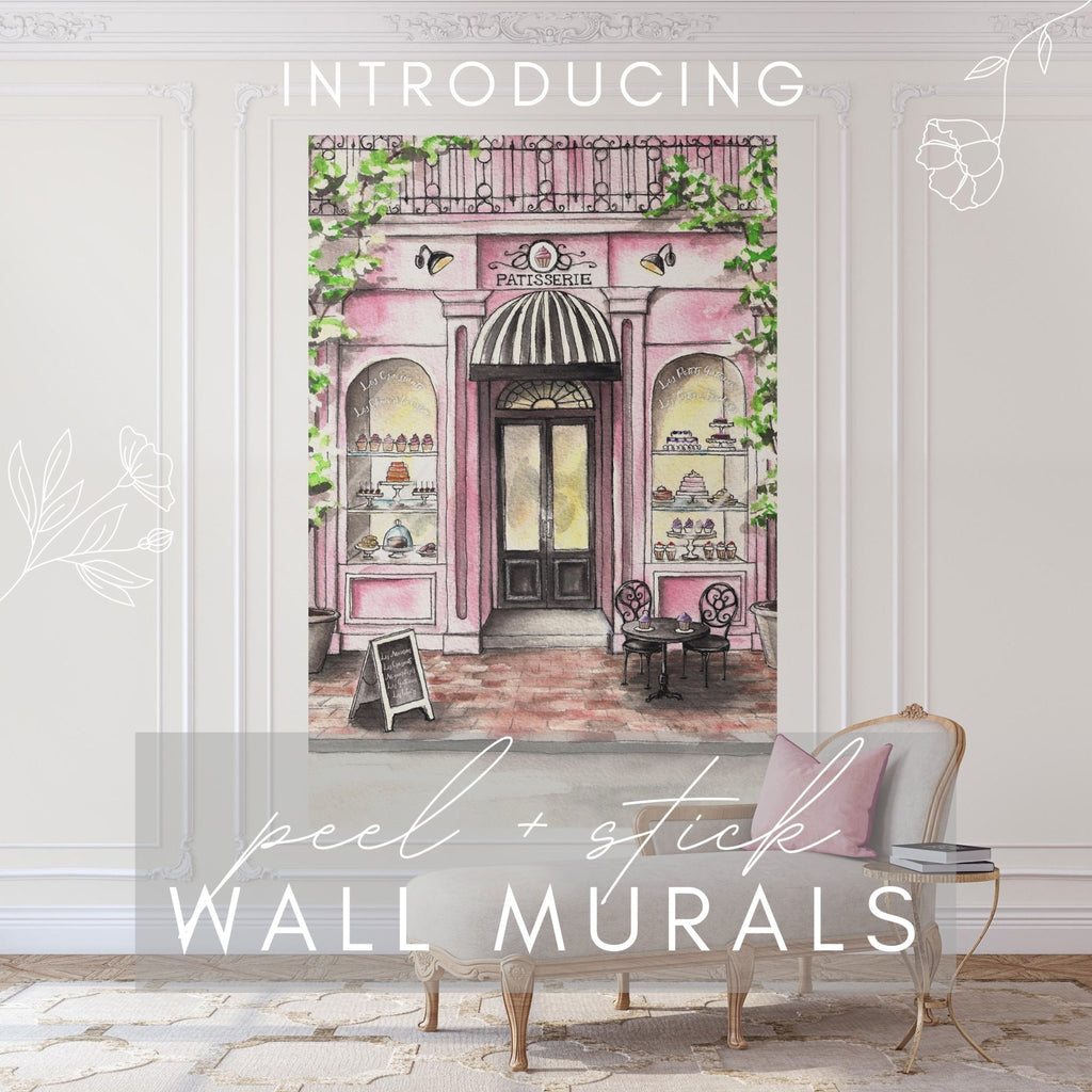 Introducing Peel and Stick Wall Murals - Melissa Colson