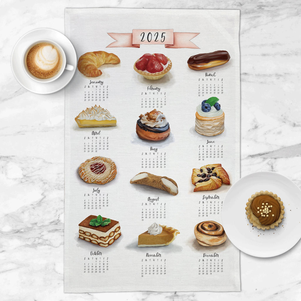 Life is Sweet Tea Towel Calendar - Melissa Colson