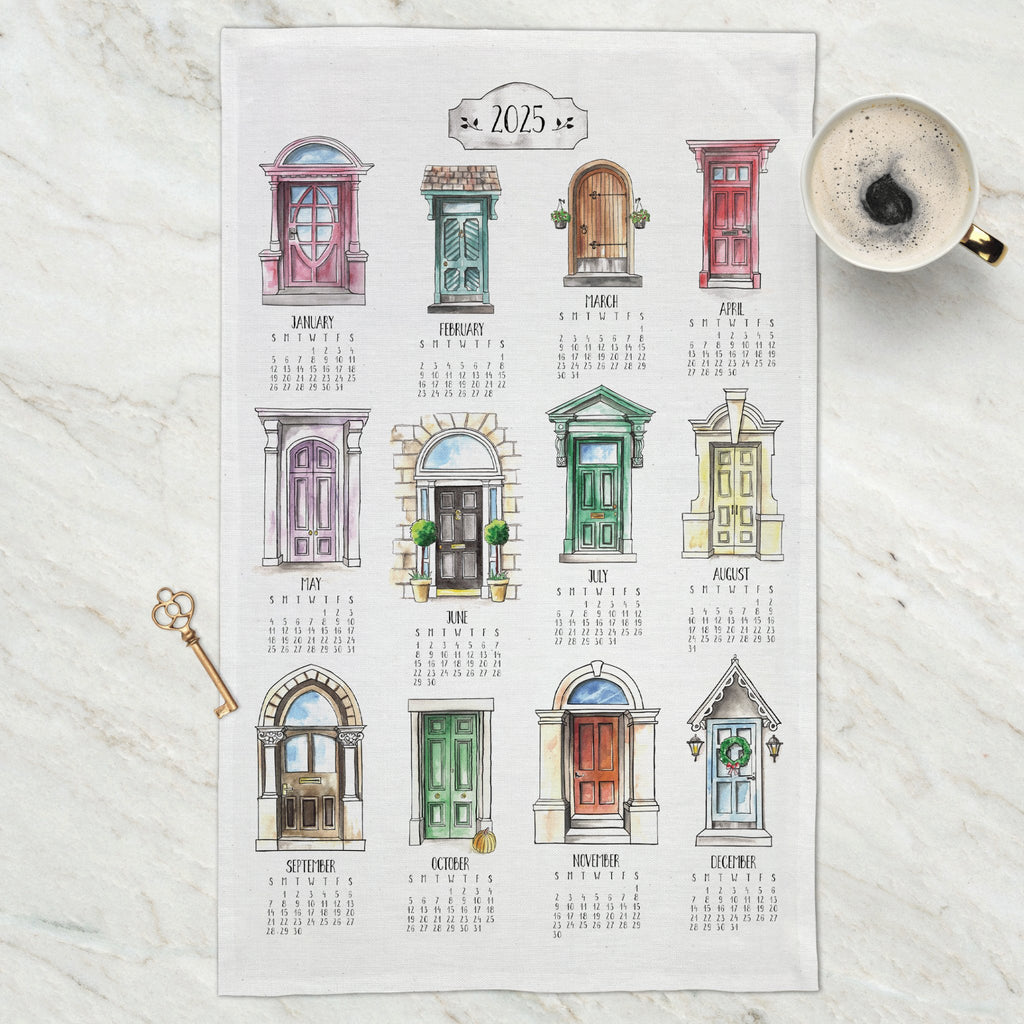 Opener of Doors Tea Towel Calendar - Melissa Colson