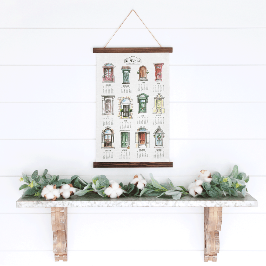 Opener of Doors Tea Towel Calendar - Melissa Colson