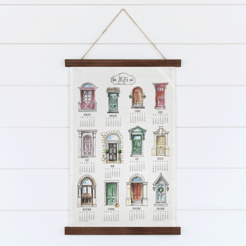 Opener of Doors Tea Towel Calendar - Melissa Colson