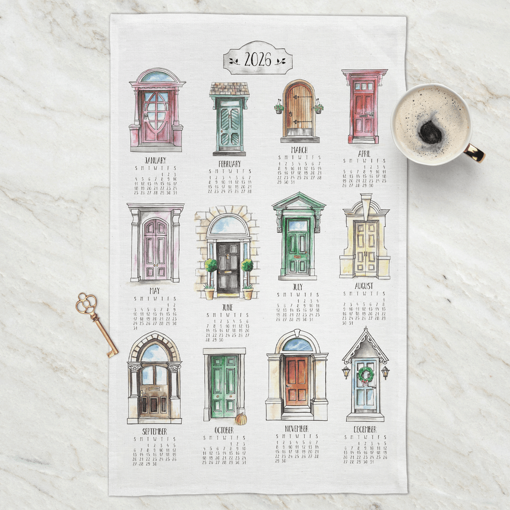 Opener of Doors Tea Towel Calendar - Melissa Colson
