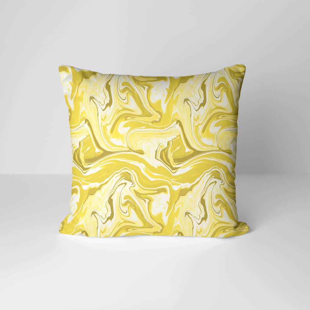 Marble Pillow Cover in Illuminating