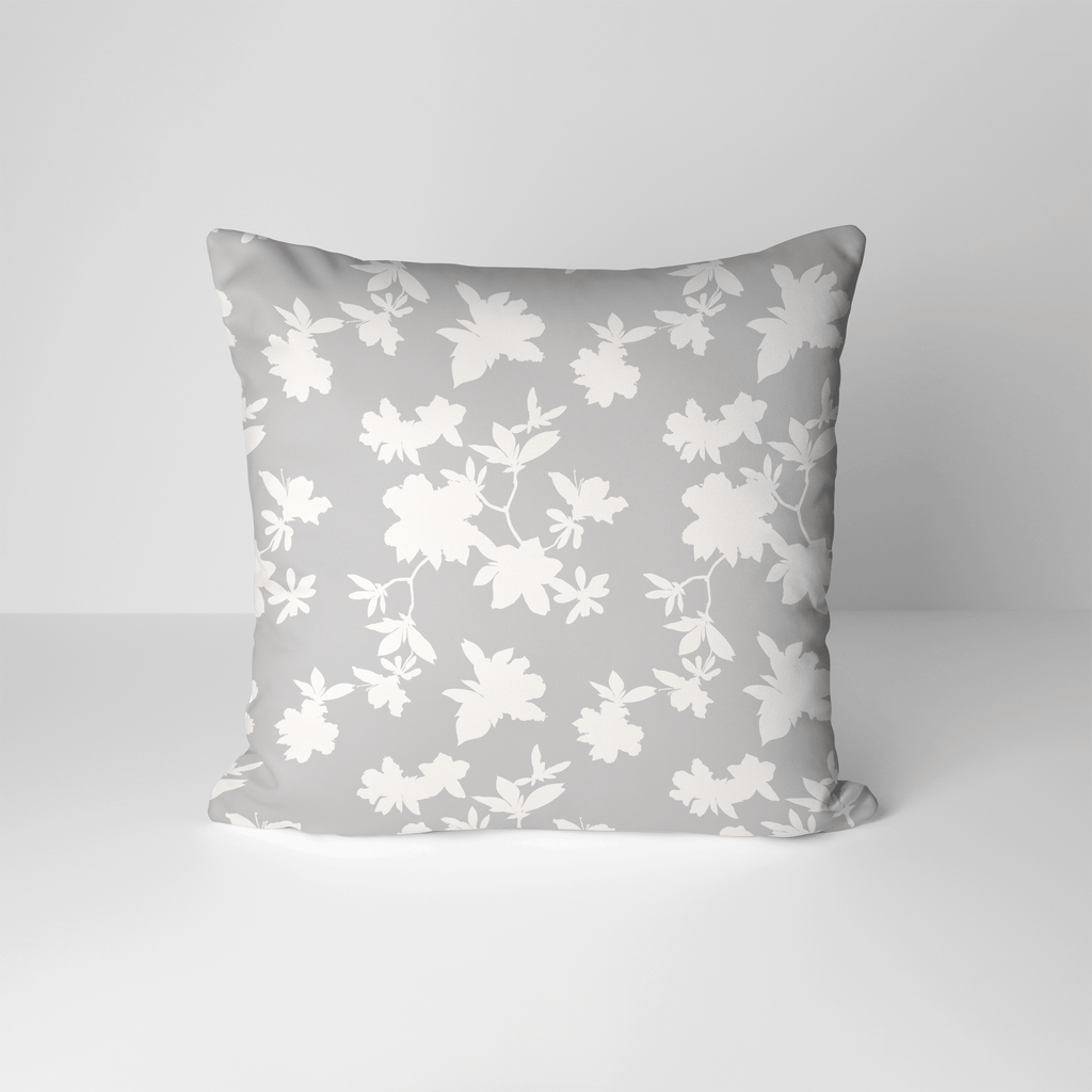 Second Wind Pillow Cover in Wistful Gray