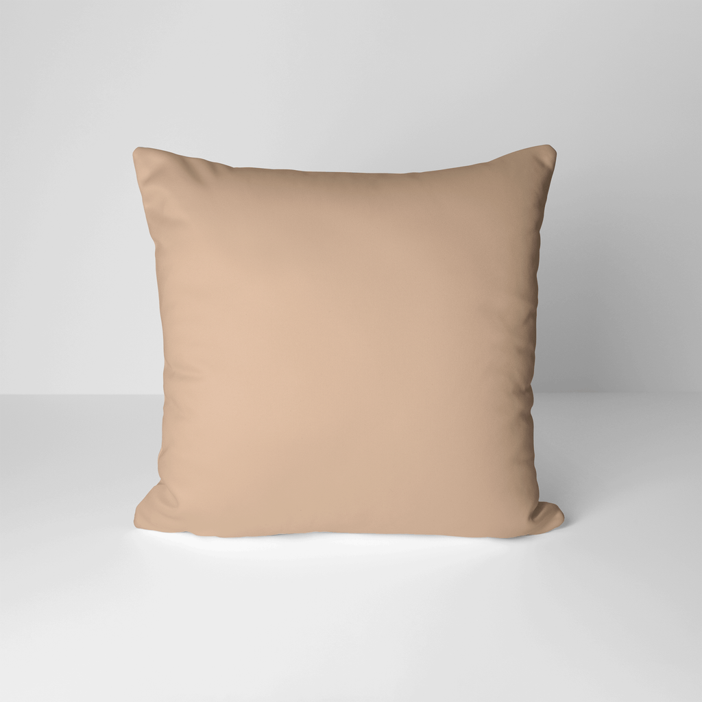 Essential Solid Pillow Cover in Tan