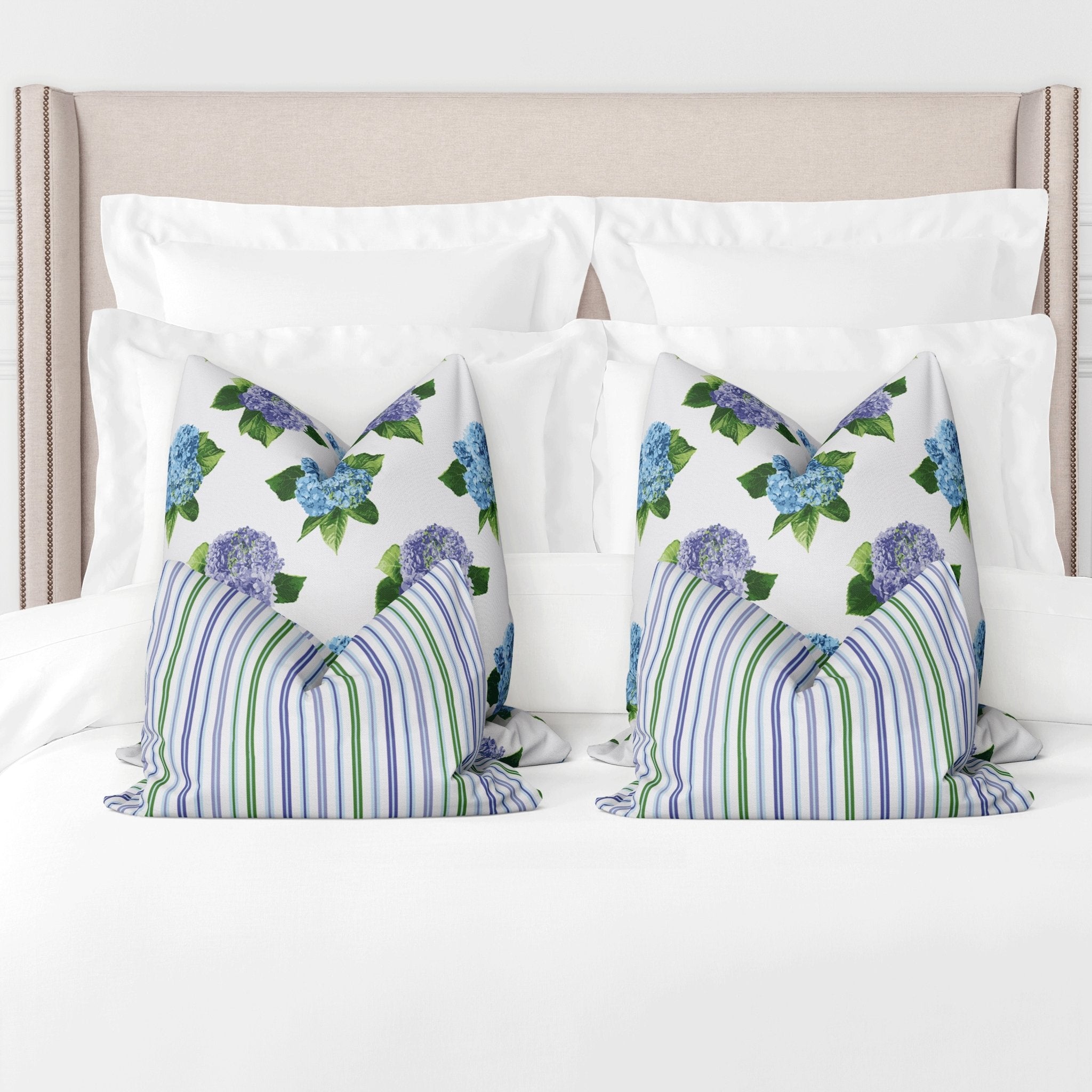 King Bed Pillow Set, Bedroom Pillow Set, Bed Pillows Decorative
