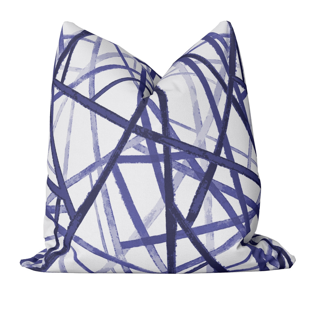 Bandeau Pillow Cover in Very Peri - Melissa Colson