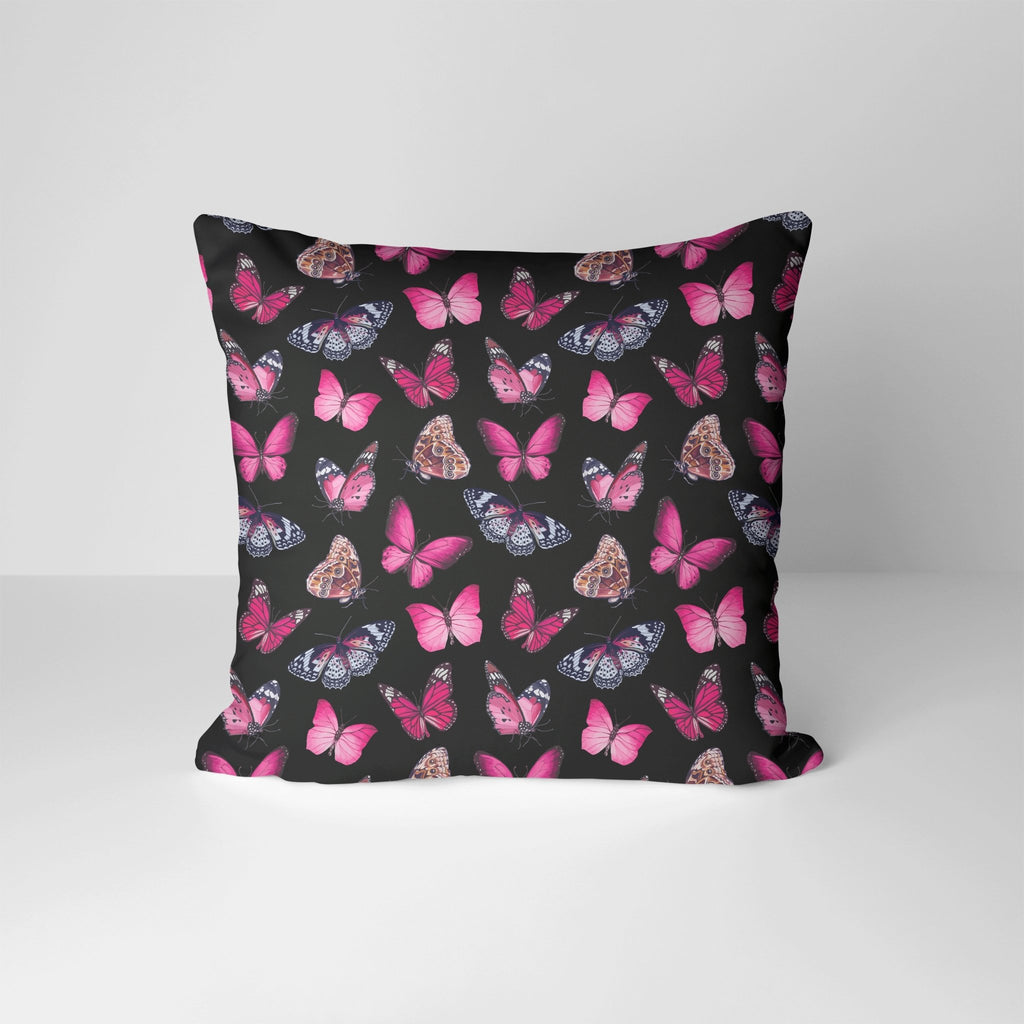 Beverly Pillow Cover in Black - Melissa Colson