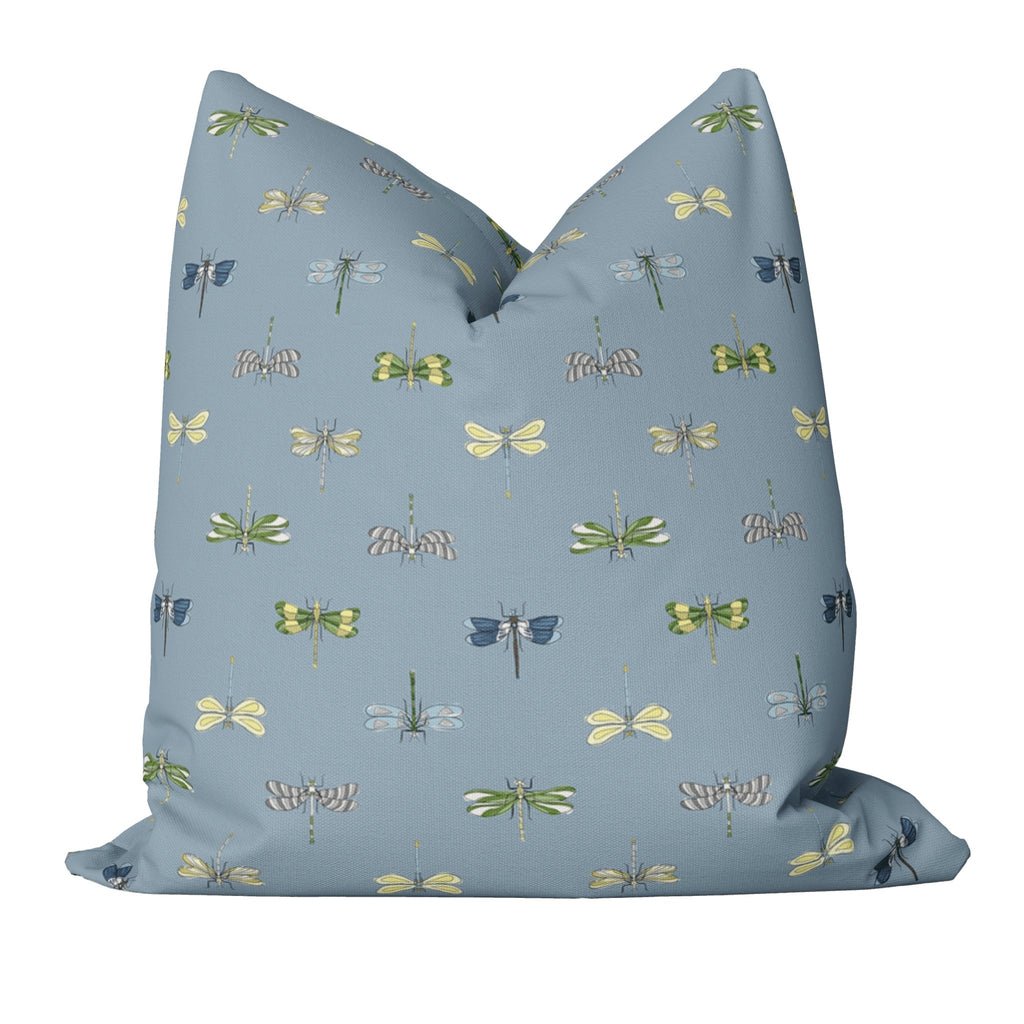 Born to Fly Pillow Cover in Wistful Blue - Melissa Colson