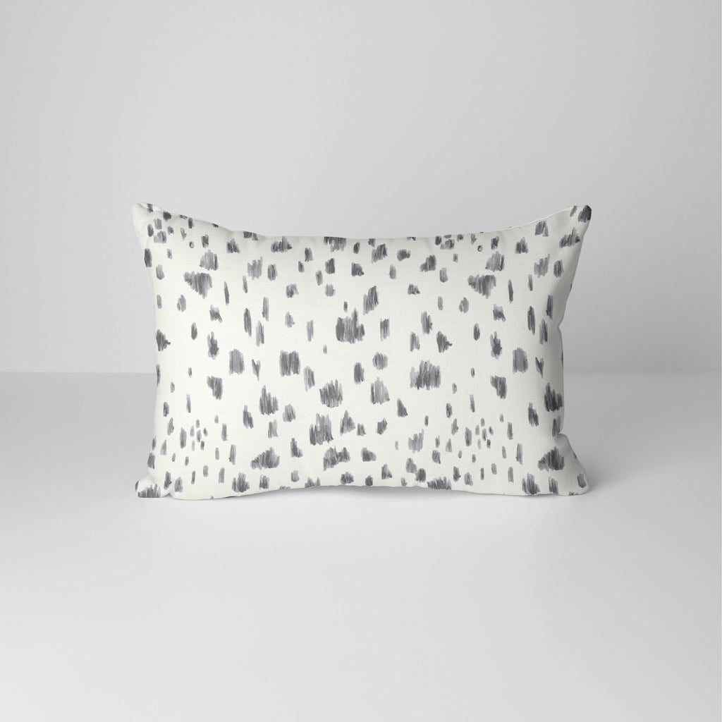 Dashes Pillow Cover in Ultimate Gray - Melissa Colson