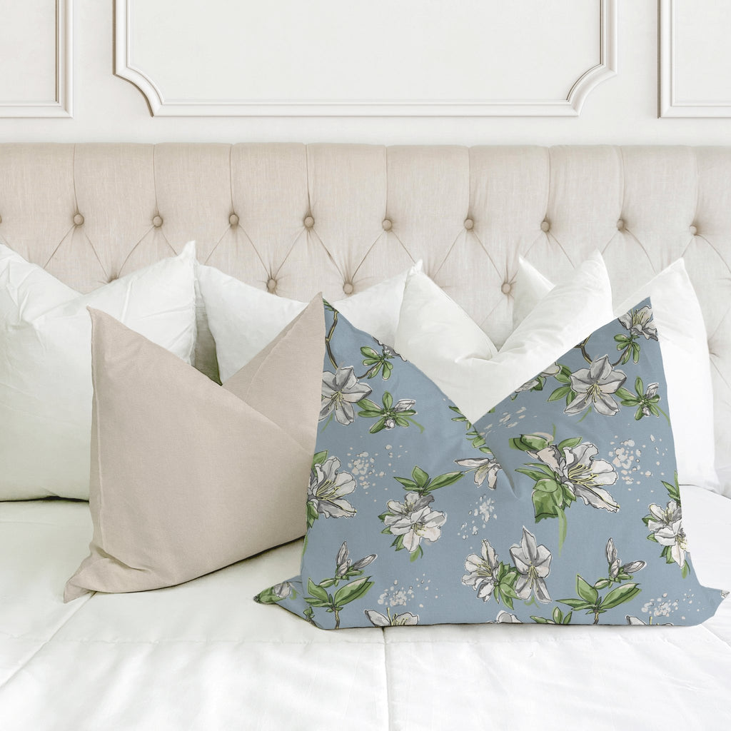 Delight Pillow Cover in Wistful Blue - Melissa Colson