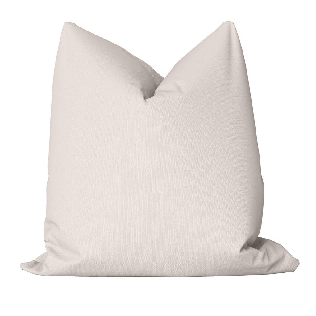 Essential Cotton Pillow Cover in Blush - Melissa Colson