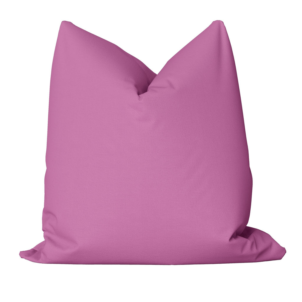 Essential Cotton Pillow Cover in Fuchsia - Melissa Colson