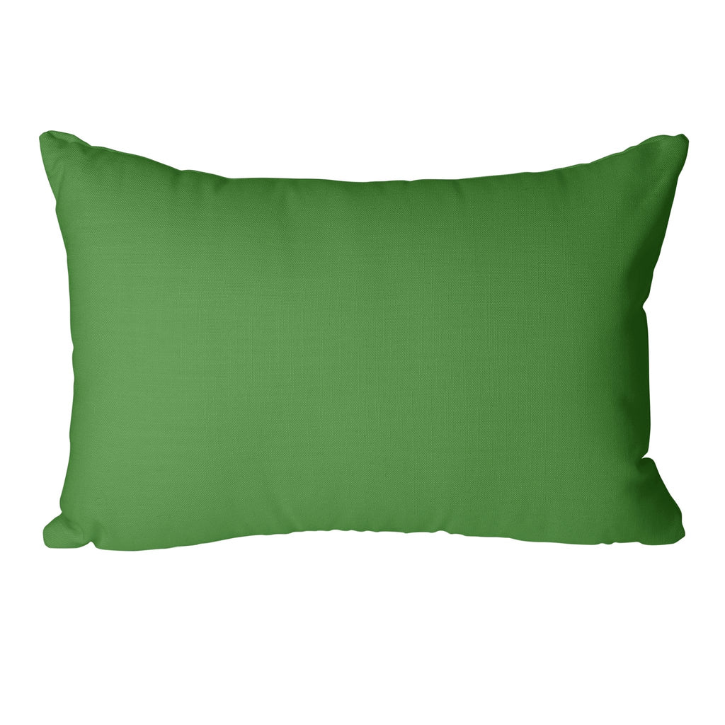Essential Cotton Pillow Cover in Leaf - Melissa Colson