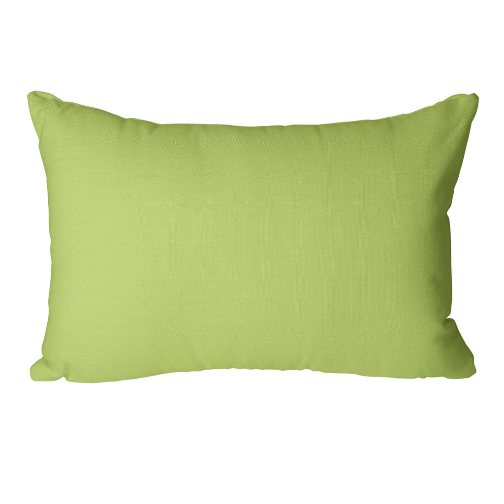 Essential Cotton Pillow Cover in Light Green - Melissa Colson