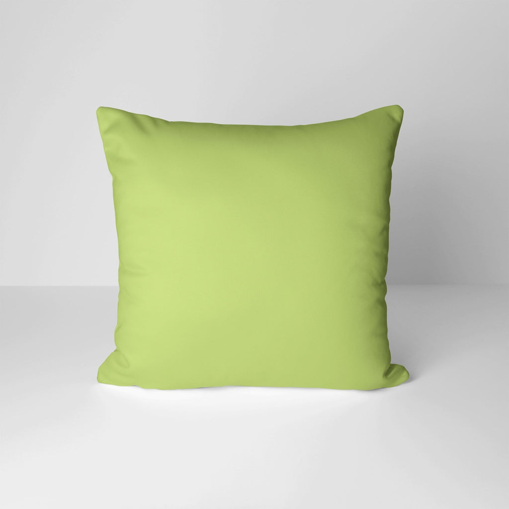 Essential Cotton Pillow Cover in Light Green - Melissa Colson