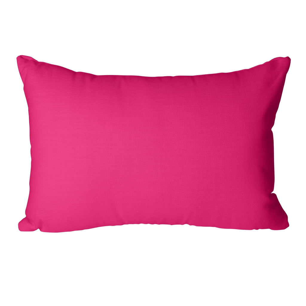 Essential Cotton Pillow Cover in Magenta - Melissa Colson