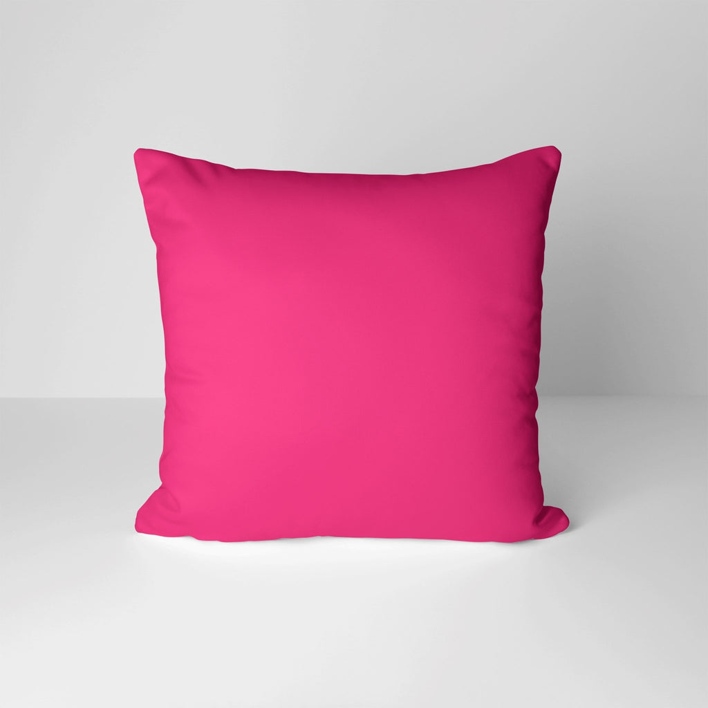Essential Cotton Pillow Cover in Magenta - Melissa Colson