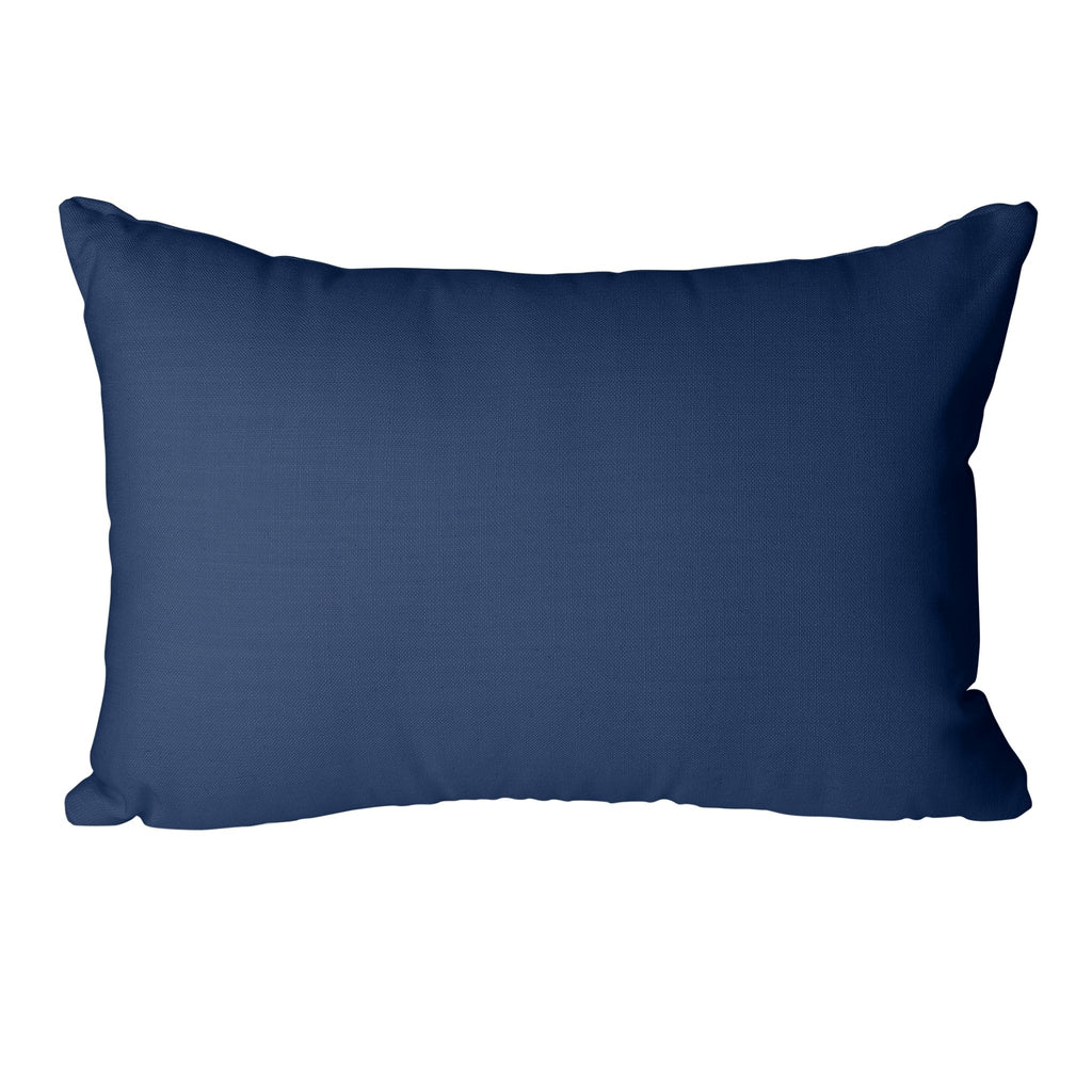 Essential Cotton Pillow Cover in Navy - Melissa Colson