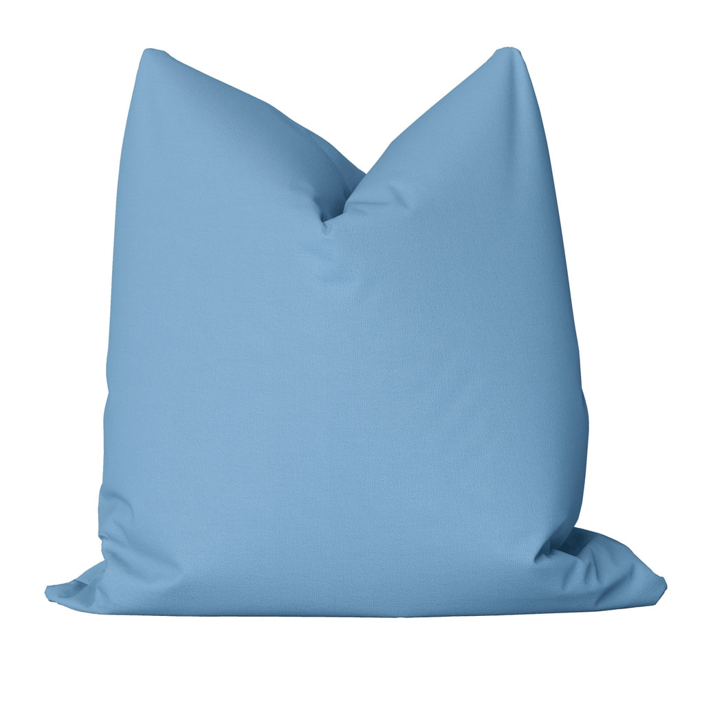 Essential Cotton Pillow Cover in Nikko Blue - Melissa Colson