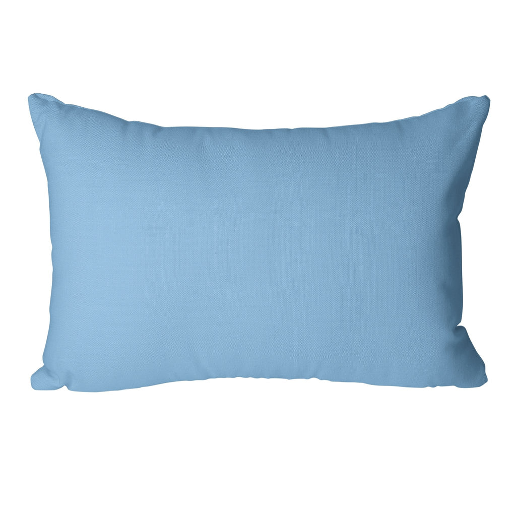 Essential Cotton Pillow Cover in Nikko Blue - Melissa Colson