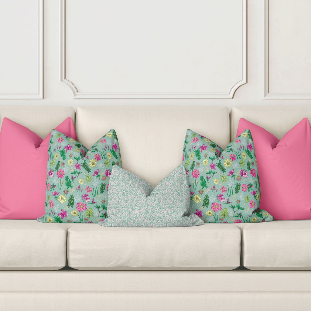Essential Cotton Pillow Cover in Petal - Melissa Colson