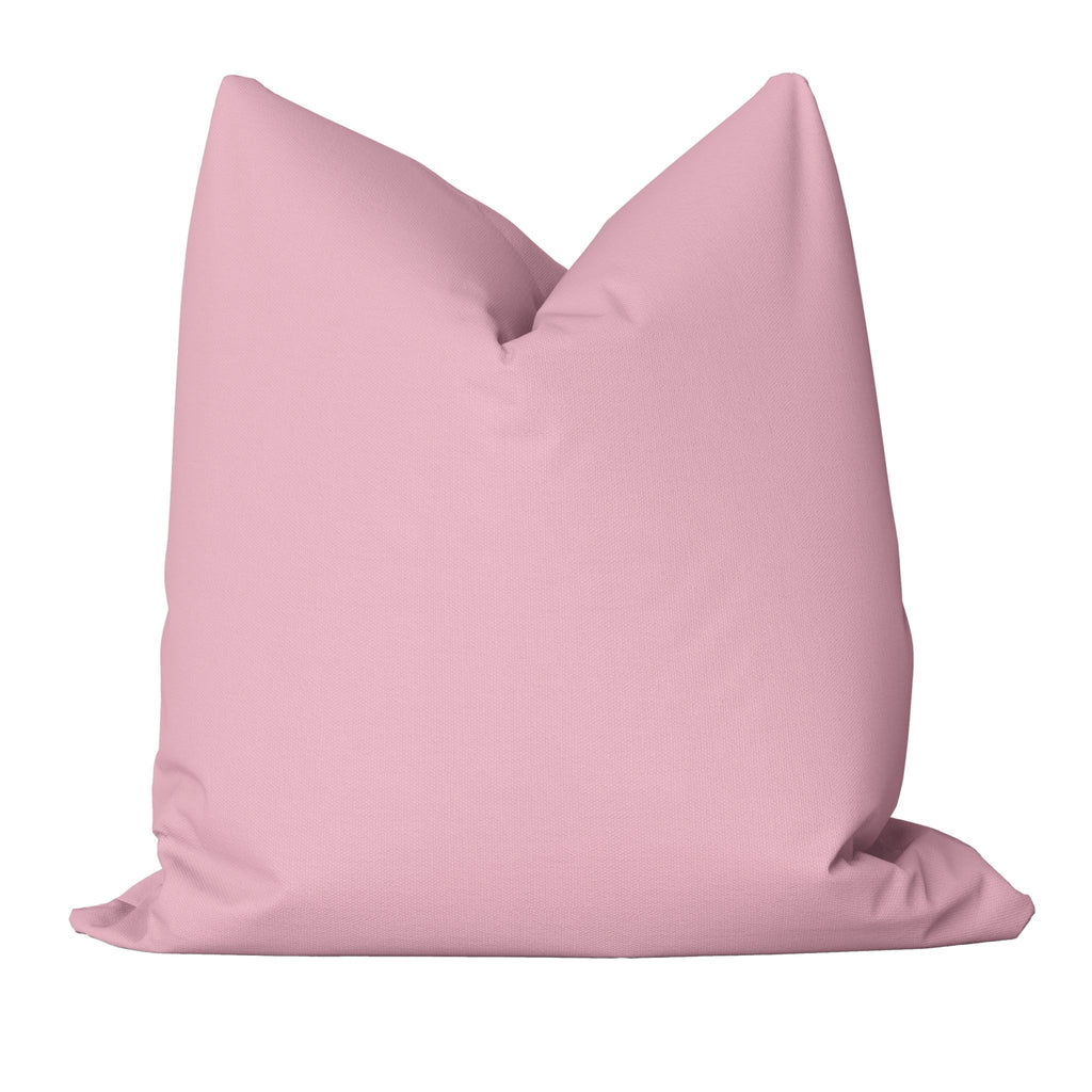 Essential Cotton Pillow Cover in Pink - Melissa Colson