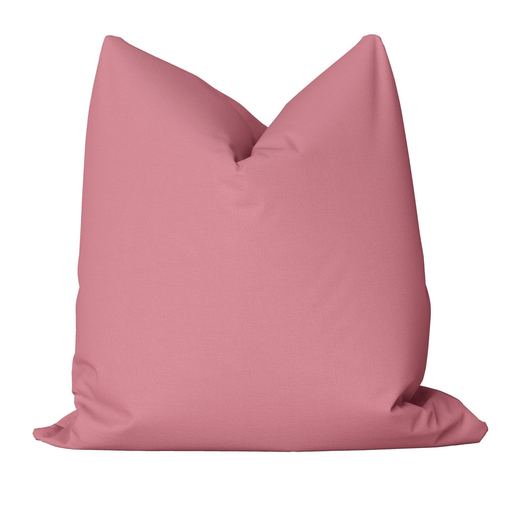 Essential Cotton Pillow Cover in Rose - Melissa Colson