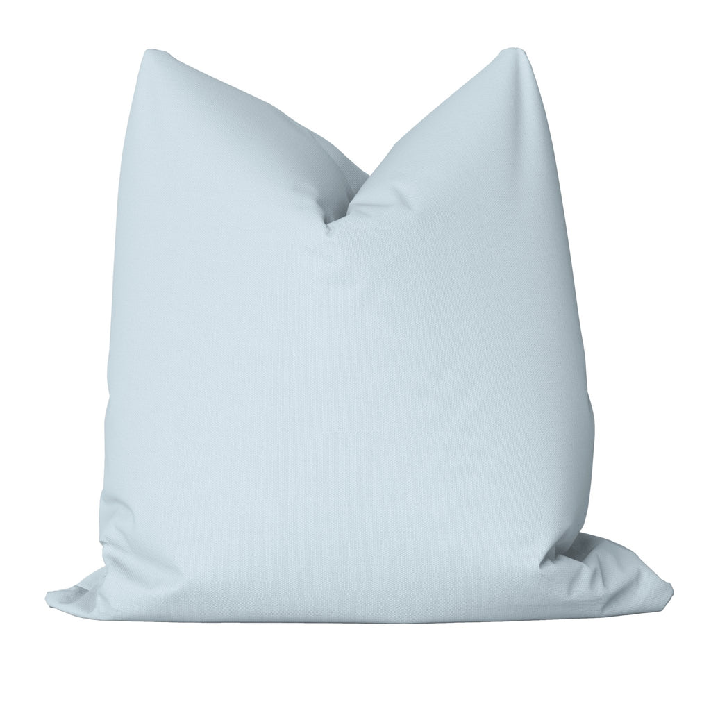 Essential Cotton Pillow Cover in Sky - Melissa Colson