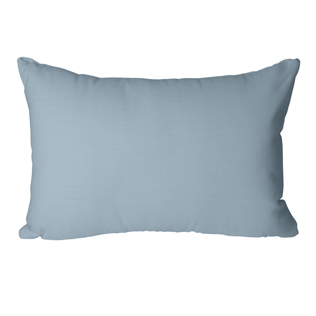 Essential Cotton Pillow Cover in Wistful Blue - Melissa Colson