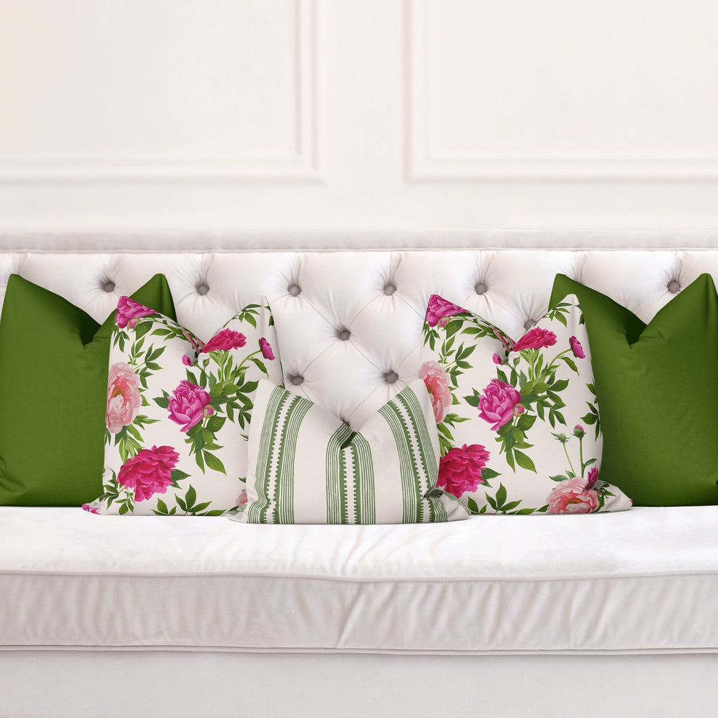 Florence Sofa Pillow Cover Set in Blush - Melissa Colson
