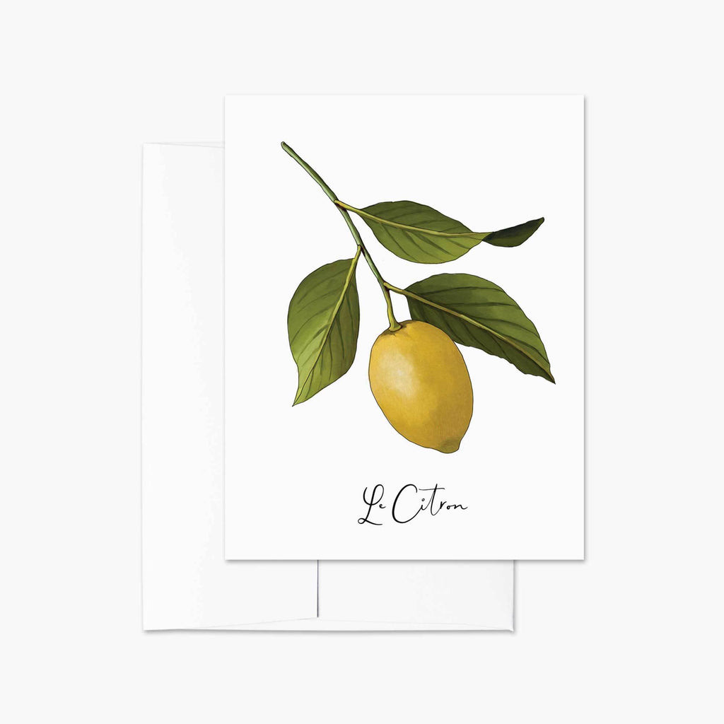 Le Citron Note Card - Melissa Colson