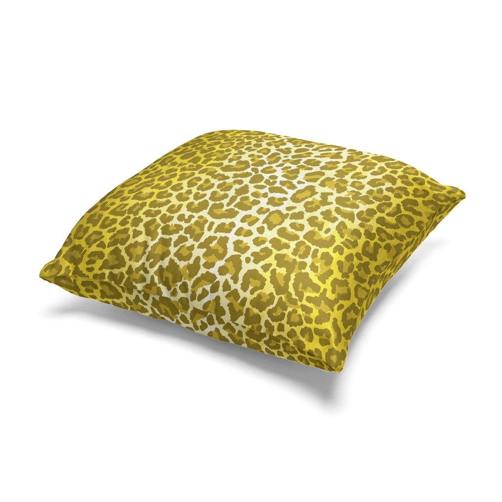 Leopard Pillow Cover in Illuminating - Melissa Colson