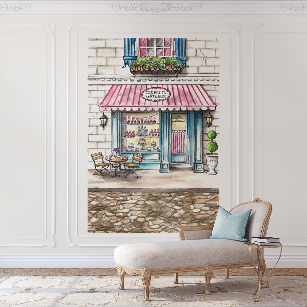 Les Petits Gateaux Peel and Stick Wall Mural - Melissa Colson