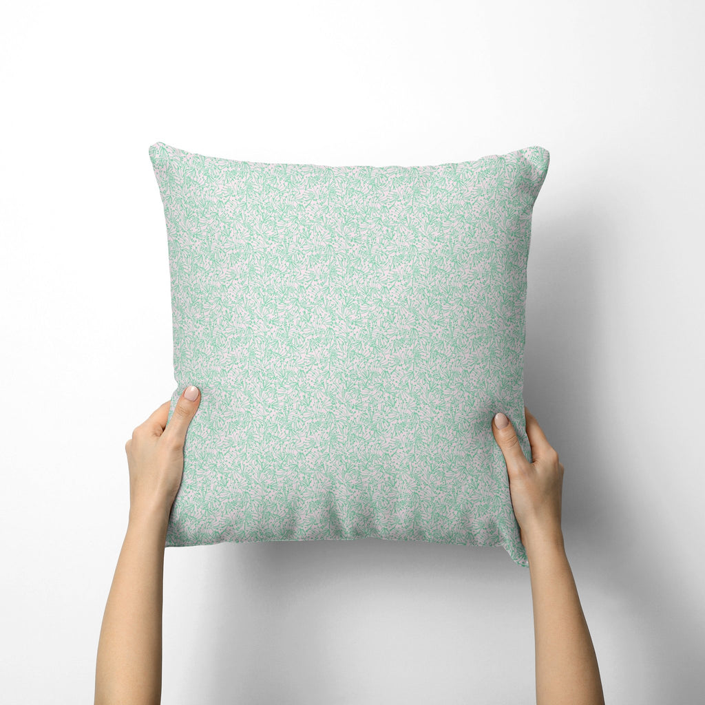 Light as a Feather Pillow Cover in Happy Aqua - Melissa Colson