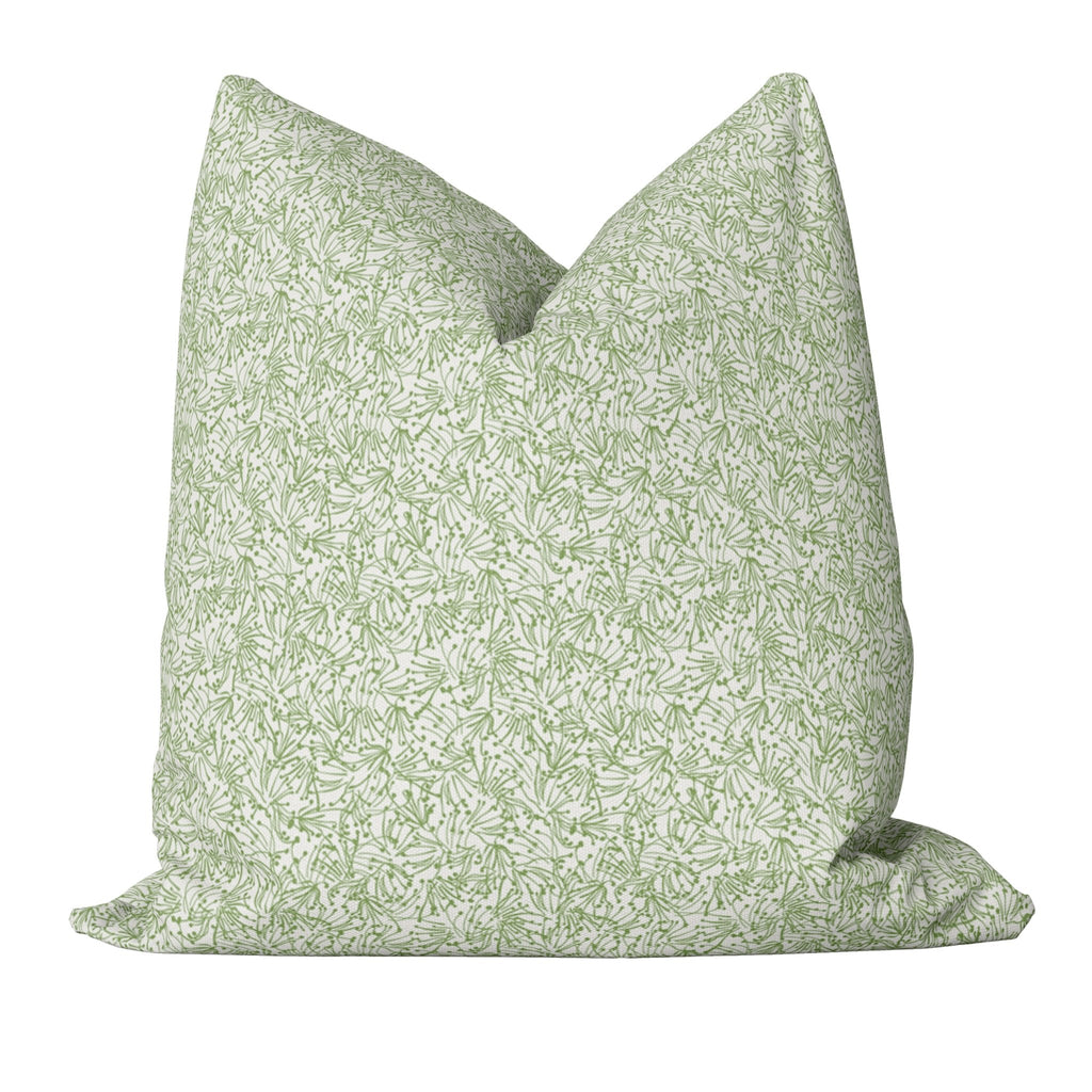 Light as a Feather Pillow Cover in Wistful Green - Melissa Colson