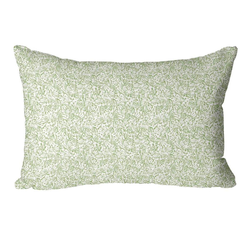 Light as a Feather Pillow Cover in Wistful Green - Melissa Colson