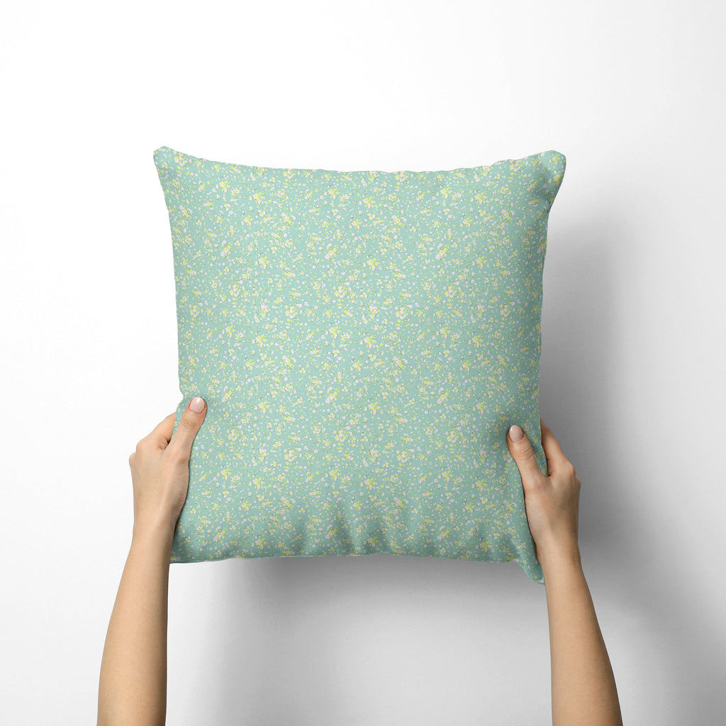 Light Up Pillow Cover in Happy Aqua - Melissa Colson