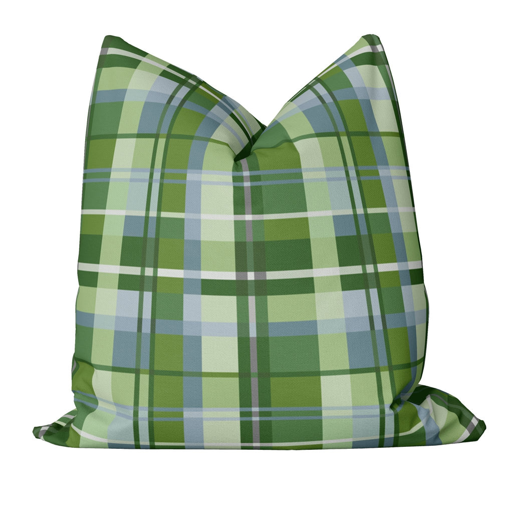 Lucy King Bed Pillow Cover Set in Wistful Green - Melissa Colson