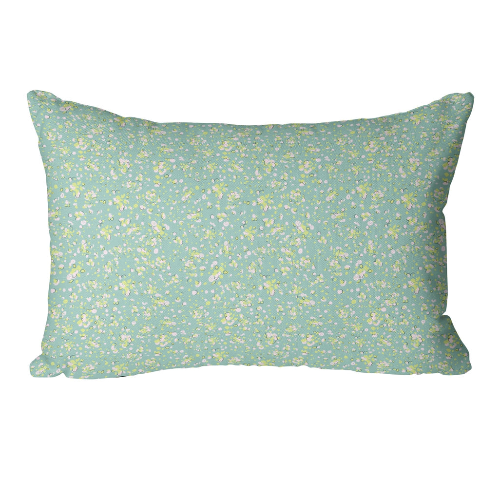 Luna King Bed Pillow Cover Set in Happy Aqua - Melissa Colson
